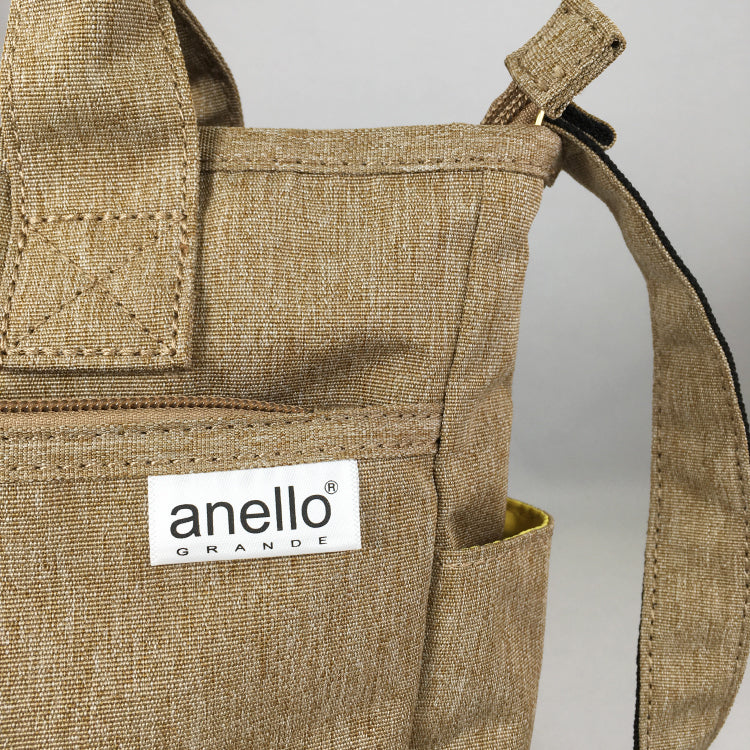anello GRANDE Lightweight Water-Repellent 2WAY Mini Tote Bag | A5 Size & 6-Pocket Organizer