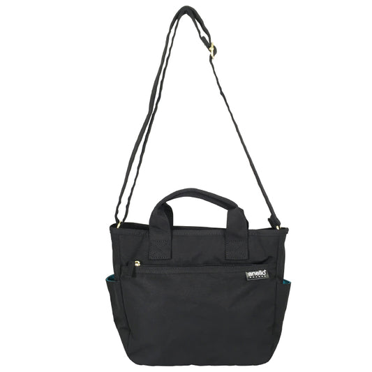 anello GRANDE Lightweight Water-Repellent 2WAY Mini Tote Bag | A5 Size & 6-Pocket Organizer