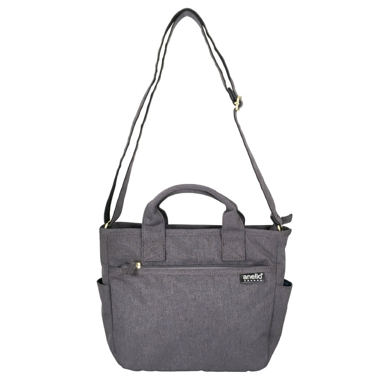 anello GRANDE Lightweight Water-Repellent 2WAY Mini Tote Bag | A5 Size & 6-Pocket Organizer