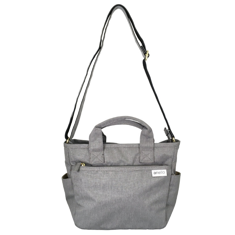 anello GRANDE Lightweight Water-Repellent 2WAY Mini Tote Bag | A5 Size & 6-Pocket Organizer