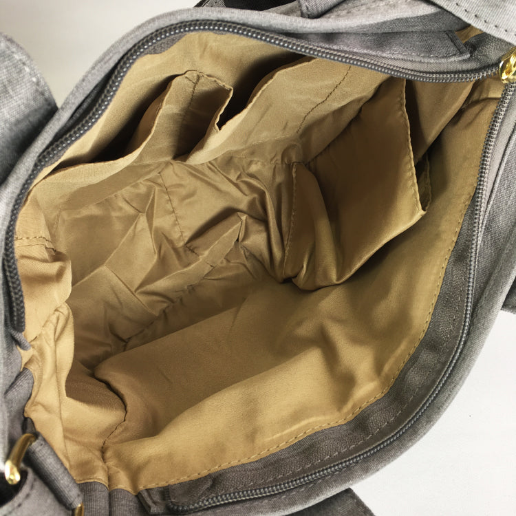 anello GRANDE Lightweight Water-Repellent 2WAY Mini Tote Bag | A5 Size & 6-Pocket Organizer