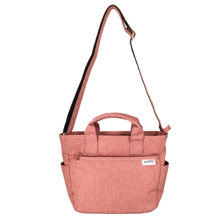 anello GRANDE Lightweight Water-Repellent 2WAY Mini Tote Bag | A5 Size & 6-Pocket Organizer