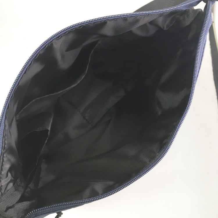 anello GRANDE Lightweight Water-Repellent Shoulder Bag | B5 Slim Crossbody with Key Ring &; Bottle Holder
