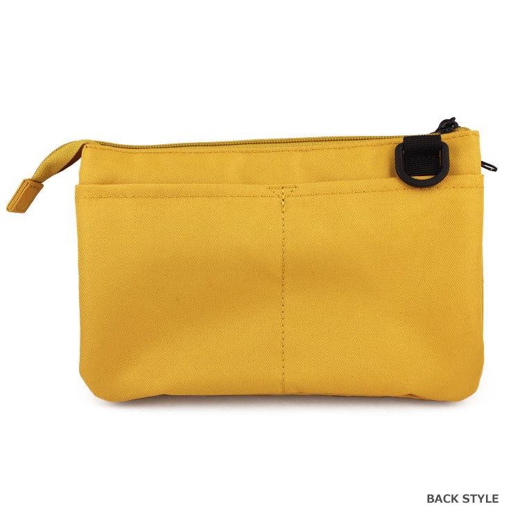 anello GRANDE Lightweight Water-Repellent Wallet Shoulder Bag | 10-Pocket Organizer with Detachable Strap