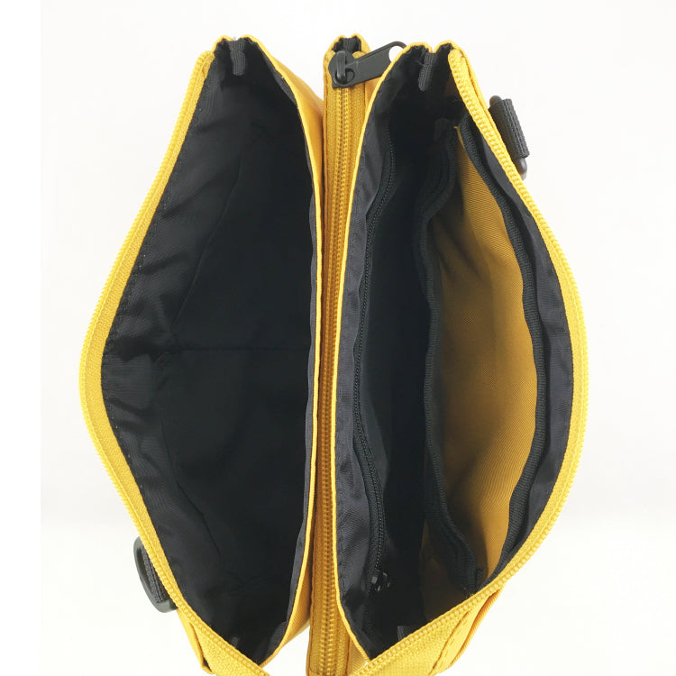 anello GRANDE Lightweight Water-Repellent Wallet Shoulder Bag | 10-Pocket Organizer with Detachable Strap