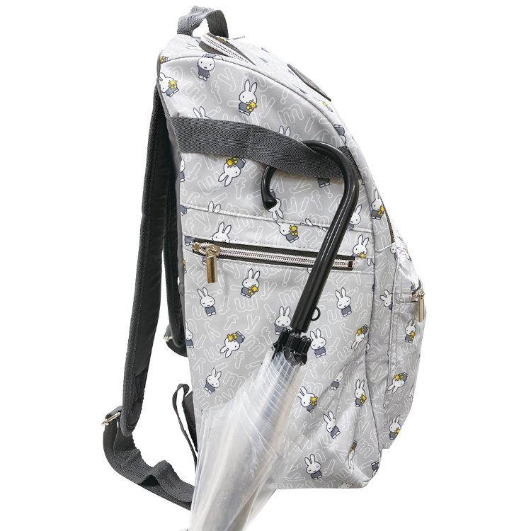 Miffy Mother Backpack – Insulated Diaper Bag with Easy-Access Zipper & Anti-Theft Pocket