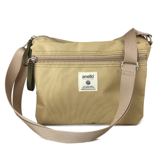 anello GRANDE Water-Repellent Craft Shoulder Bag | A5-Size Friendly Everyday Crossbody