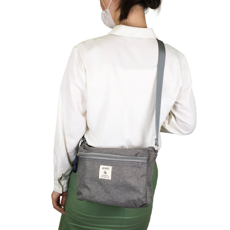 anello GRANDE Water-Repellent Craft Shoulder Bag | A5-Size Friendly Everyday Crossbody