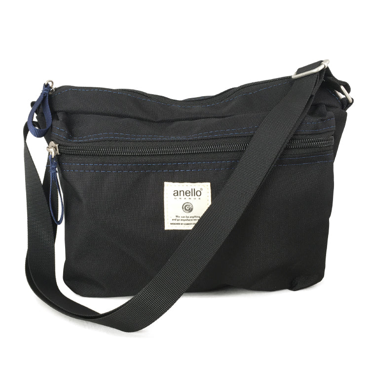 anello GRANDE Water-Repellent Craft Shoulder Bag | A5-Size Friendly Everyday Crossbody