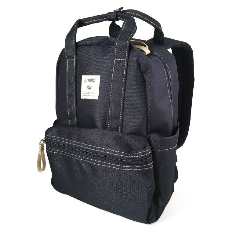 anello GRANDE Water-Repellent Craft Mini Backpack | A5-Size Everyday Pack with Smart Storage
