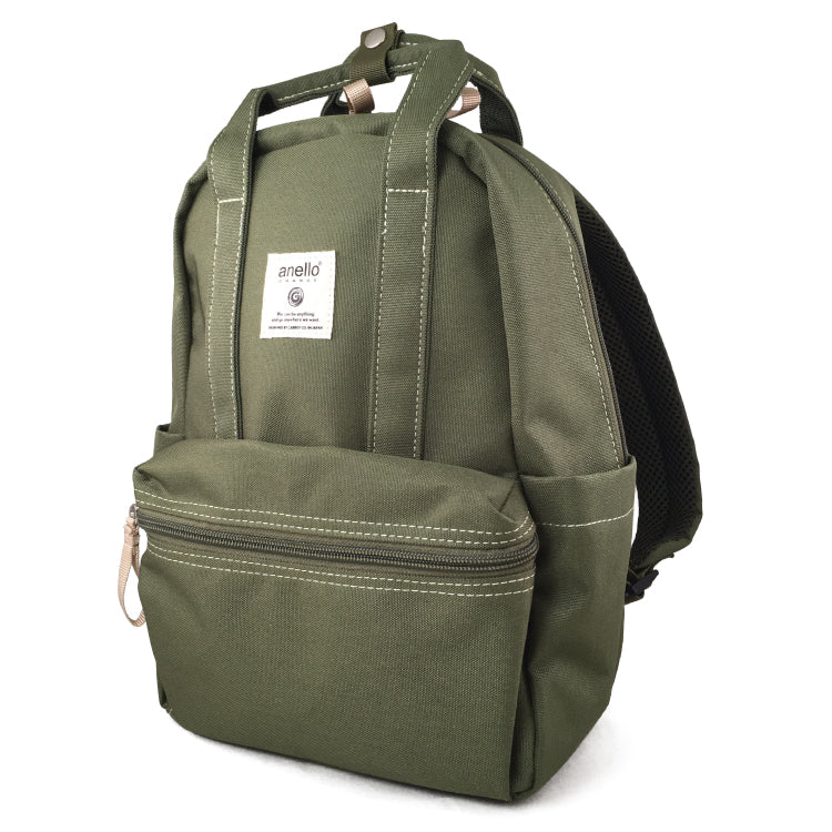 anello GRANDE Water-Repellent Craft Mini Backpack | A5-Size Everyday Pack with Smart Storage