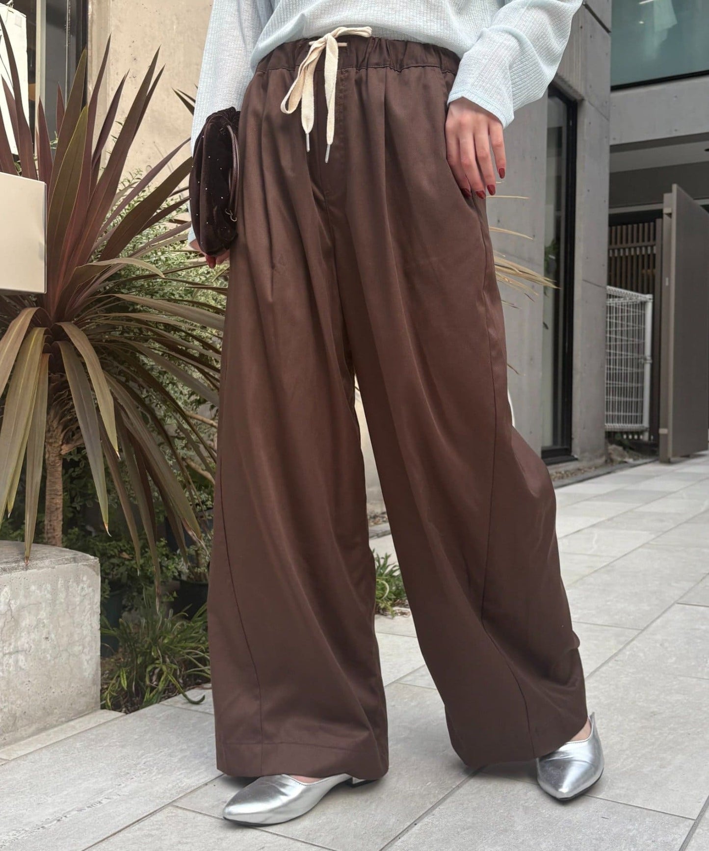 CIAOPANIC TYPY Style-Up Wide Easy Pants | Soft, Comfortable & Leg-Lengthening Fit