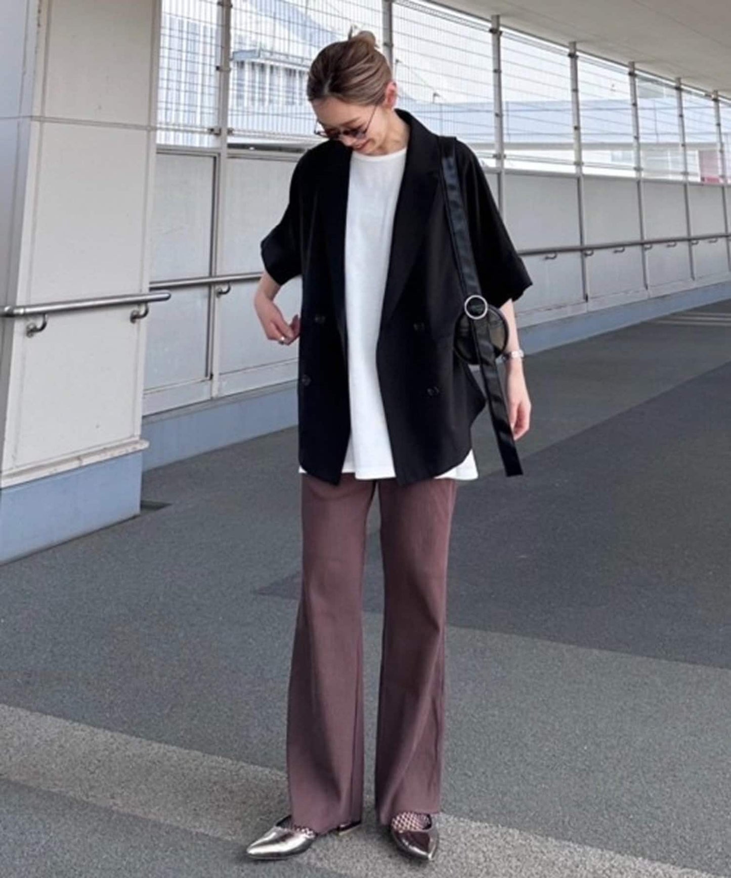CIAOPANIC TYPY Ribbed Slim Pants | Flattering Minus 3kg Look | Unisex S–L