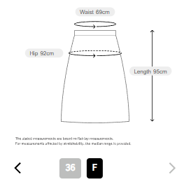 Whim Gazette Jersey I-Line Long Skirt Stretch Comfort & Elegant Silhouette