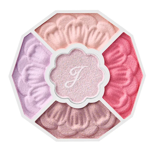 Bloom Couture Eyes Jeweled Bouquet Palette | 5-Color Shimmer & Matte Eye Shadow