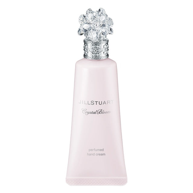 JILL STUART Crystal Bloom Perfumed Hand Cream | Elegant Floral Hydration with Edelweiss & Rose Extracts