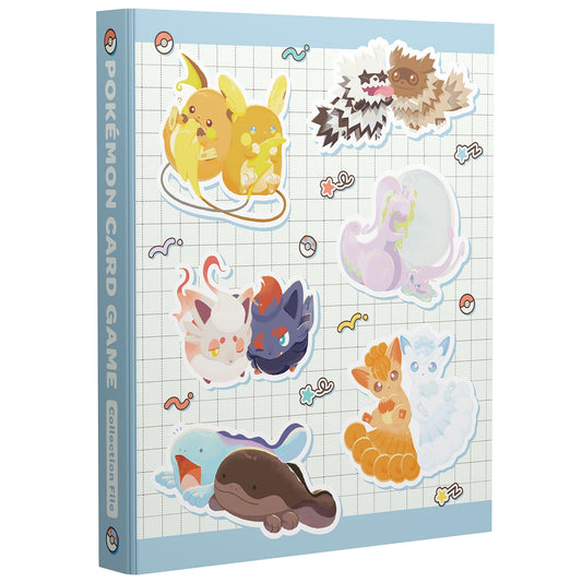 Pokémon TCG Collection File – Nitamono Doushi | 9-Pocket Binder (360-Card Capacity)