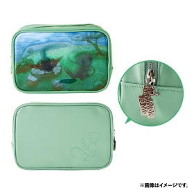 Pokémon “Invisible to Me” Pouch | Dragapult & Mew Transparent Design | Self-Standing Bag with Inner Pocket