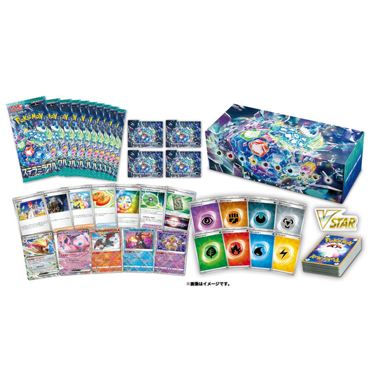 Pokémon TCG Scarlet & Violet Deck Build Box – Stella Miracle | 171 Cards + 10 Booster Packs