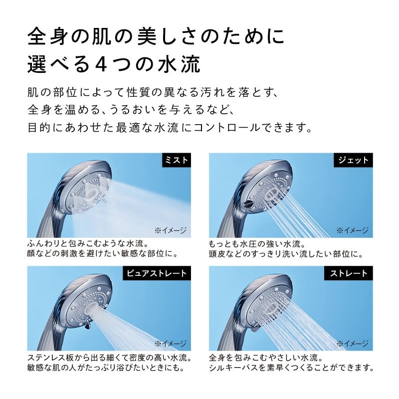 ReFa FINE BUBBLE PURE – Ultra-Fine Bubble Beauty Shower Head