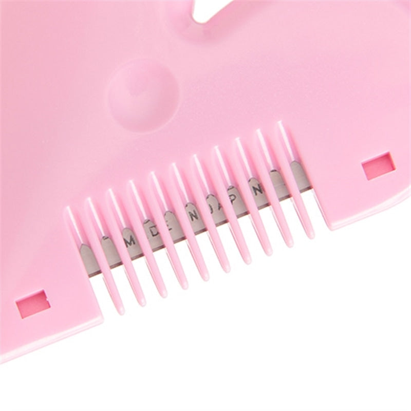 Love Jolly Underhair Comb Razor (Heart-Shaped Bikini Trimmer with Comb Guard)