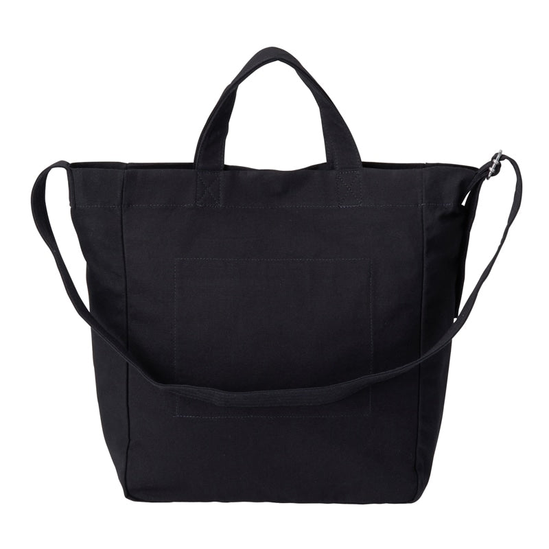POLO RALPH LAUREN Shopper Tote – 2-Way Canvas Tote (Navy/Beige/Blue/Black)