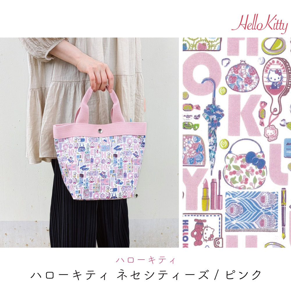 Sanrio Characters × Liberty Print Mini Tote Bag S | Made in Japan | Hello Kitty, My Melody & Little Twin Stars