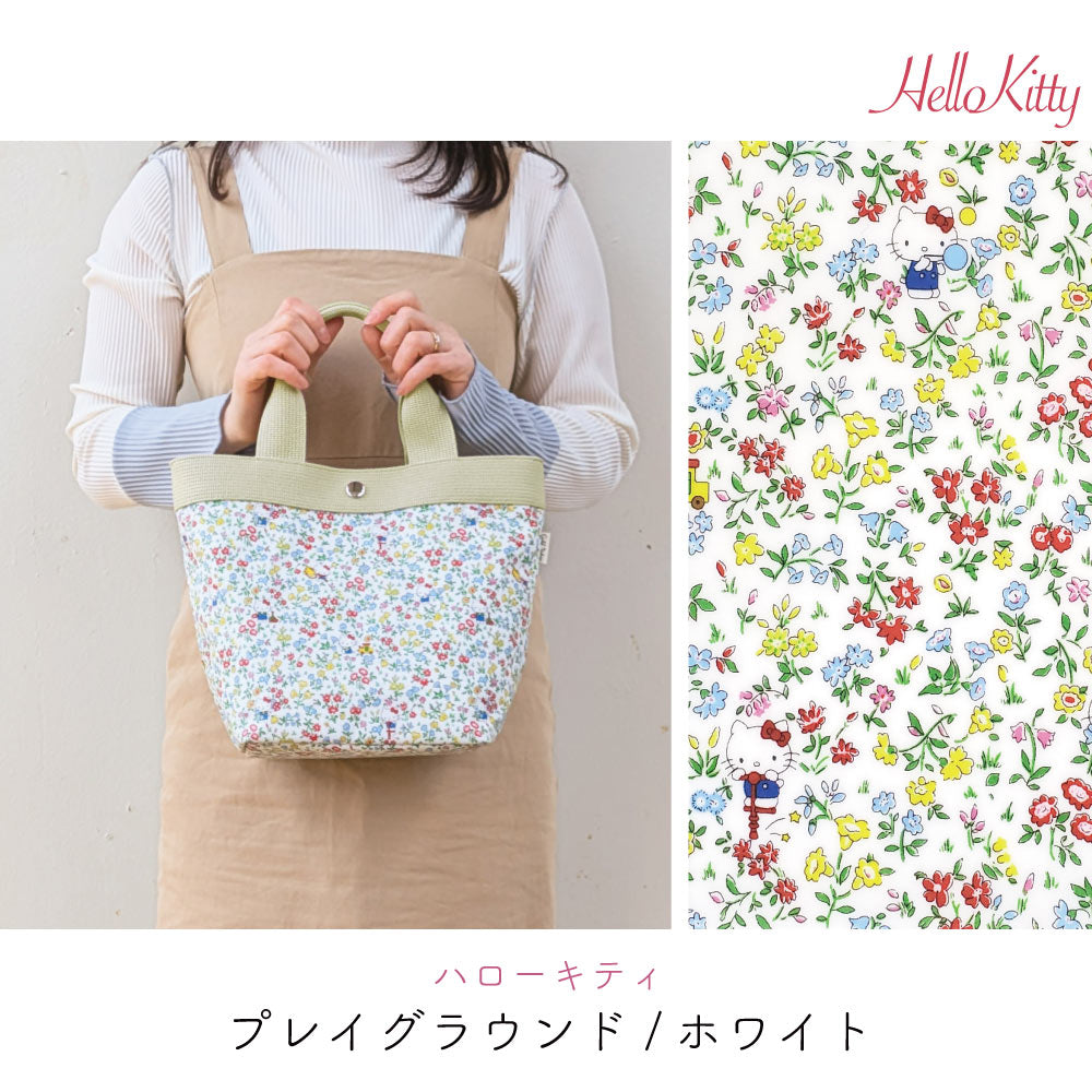 Sanrio Characters × Liberty Print Mini Tote Bag S | Made in Japan | Hello Kitty, My Melody & Little Twin Stars