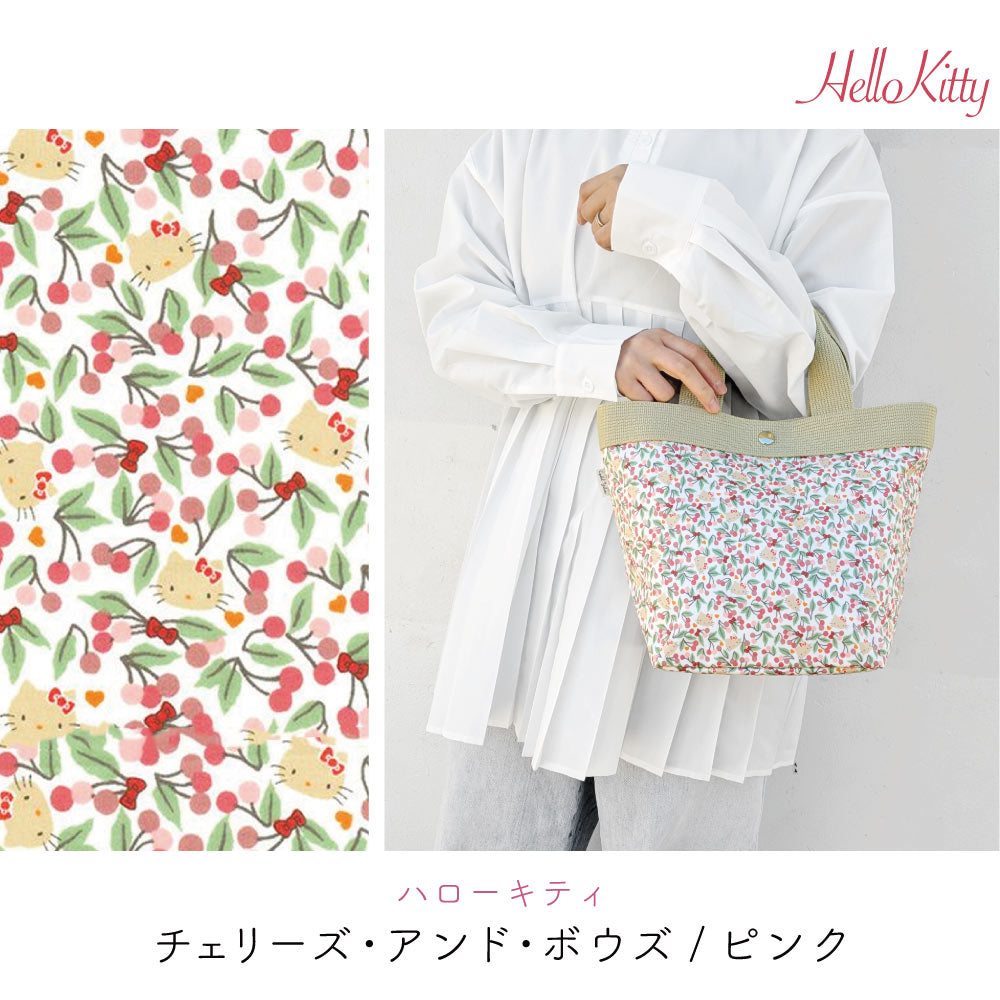 Sanrio Characters × Liberty Print Mini Tote Bag S | Made in Japan | Hello Kitty, My Melody & Little Twin Stars