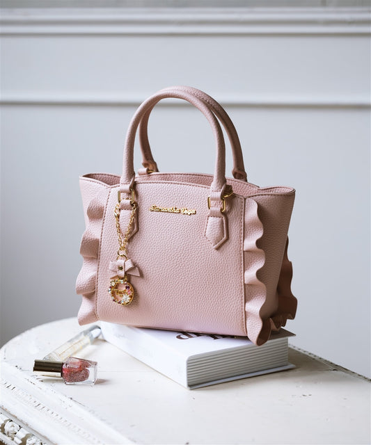 SAMANTHAVEGA Mini Flutter Bag | Best-Selling 2-Way Frill Design Handbag