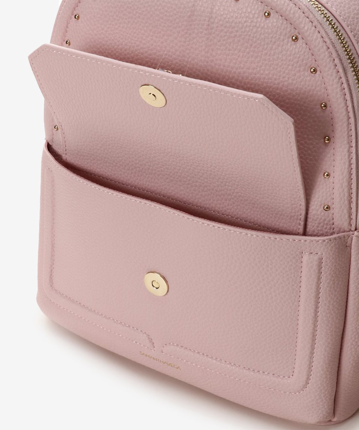 SAMANTHAVEGA Bijou Ribbon Backpack (Large) | Sparkling Ribbon Motif & Practical Storage