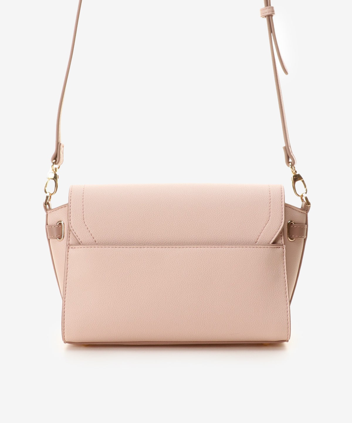 SAMANTHAVEGA Simple Bijou Shoulder Bag | Elegant Bicolor Crossbody with Sparkling Jewel Accent