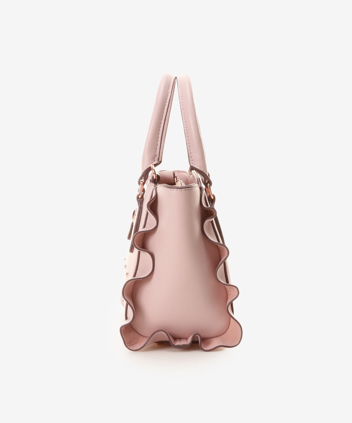 SAMANTHAVEGA Ribbon Studs Flutter Mini | 2-Way Crossbody & Handbag with Heart Details