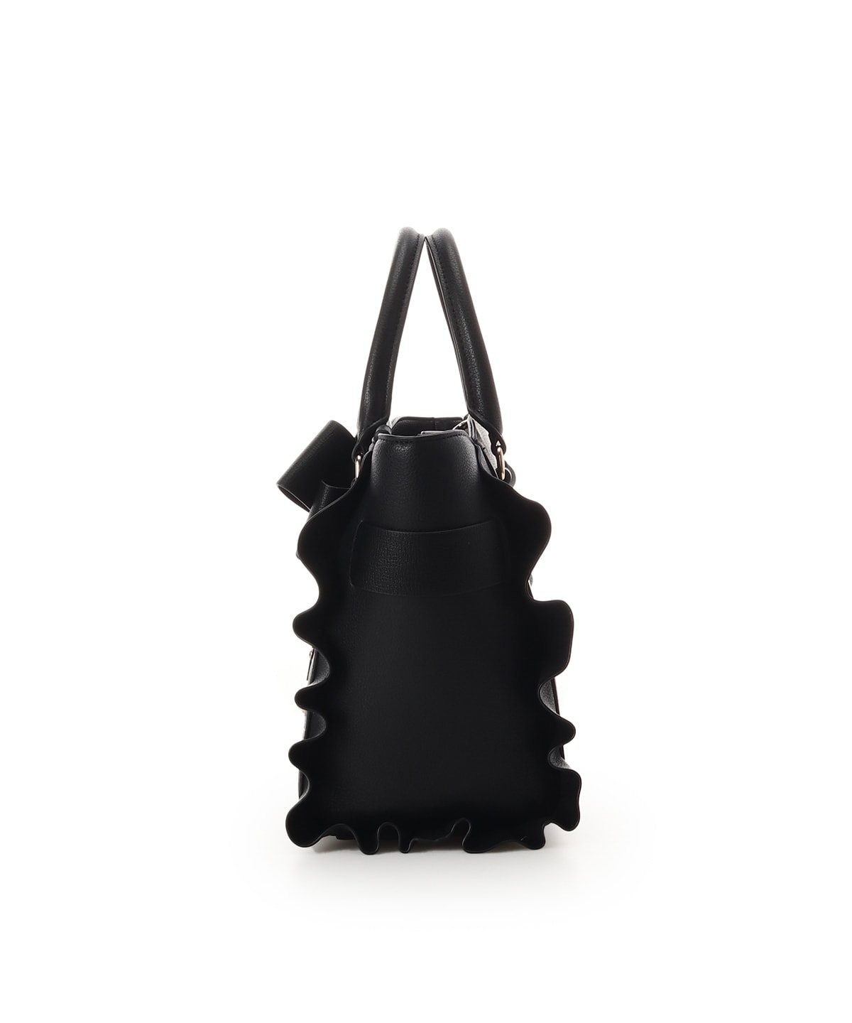 SAMANTHAVEGA Blossom Ribbon Flutter (Small) | Jewel Heart & Pearl Embellished 2-Way Bag