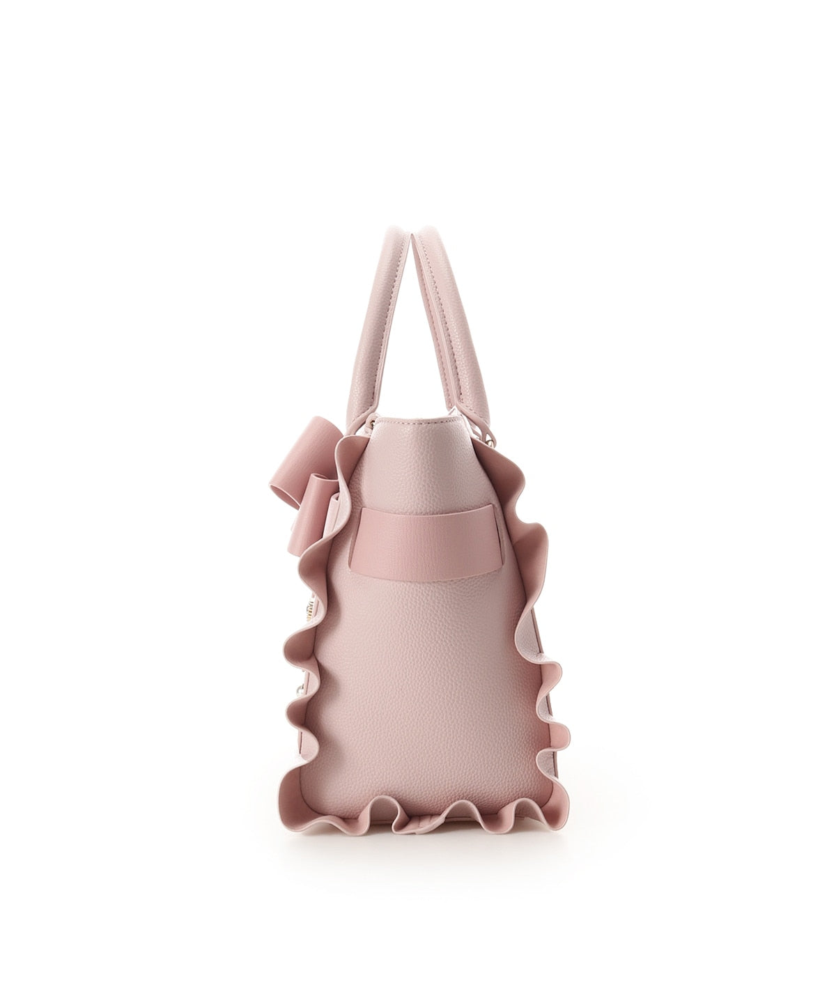 SAMANTHAVEGA Blossom Ribbon Flutter (Small) | Jewel Heart & Pearl Embellished 2-Way Bag