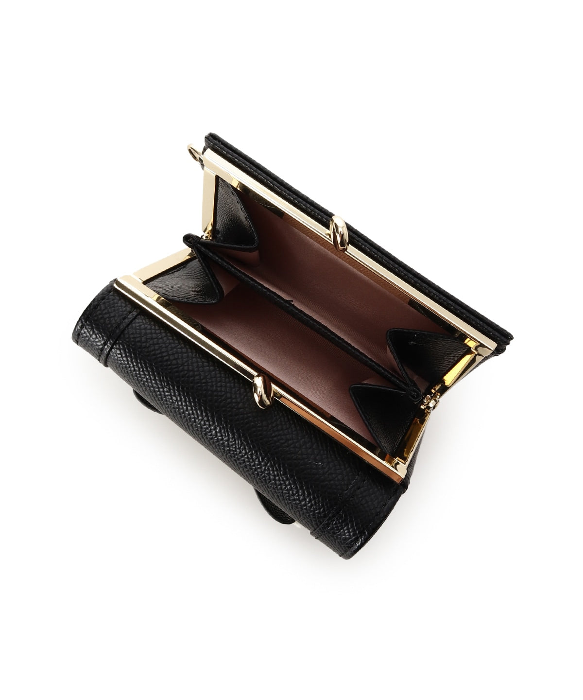 SAMANTHAVEGA Jewel Ribbon Folding Wallet | Compact & Elegant Mini Wallet with Bijou Accent