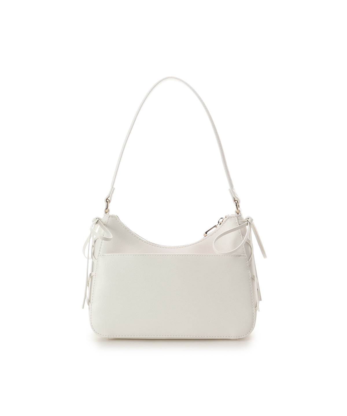 SAMANTHAVEGA Balletcore Lace-Up One-Shoulder Bag | Trendy Korean-Inspired Crossbody