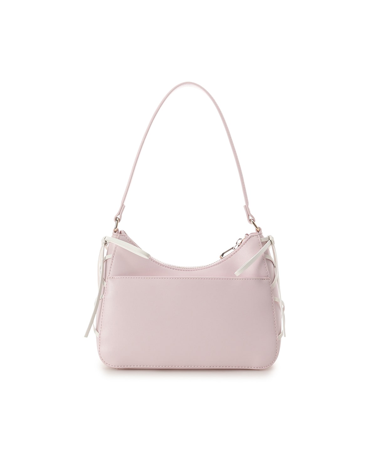 SAMANTHAVEGA Balletcore Lace-Up One-Shoulder Bag | Trendy Korean-Inspired Crossbody