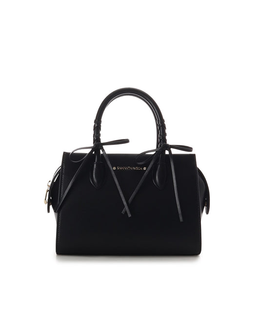 SAMANTHAVEGA Balletcore Lace-Up Handbag  Korean Trend-Inspired 2-Way Bag