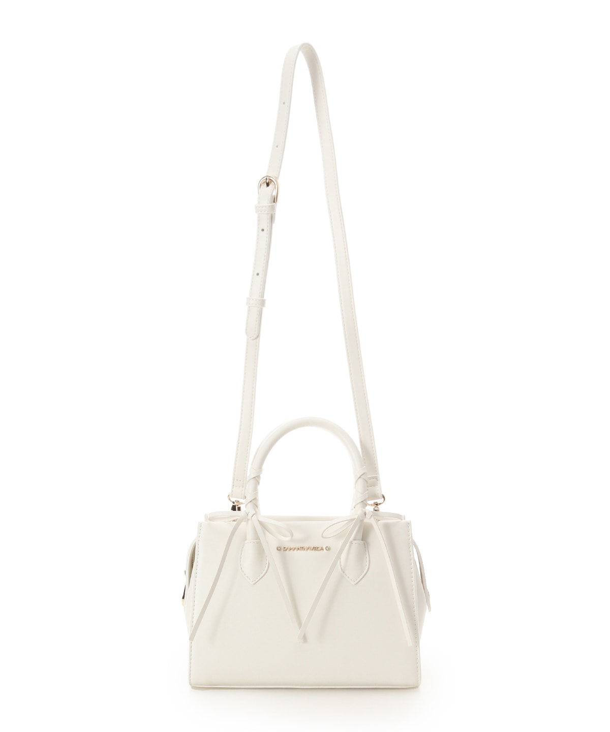 SAMANTHAVEGA Balletcore Lace-Up Handbag  Korean Trend-Inspired 2-Way Bag