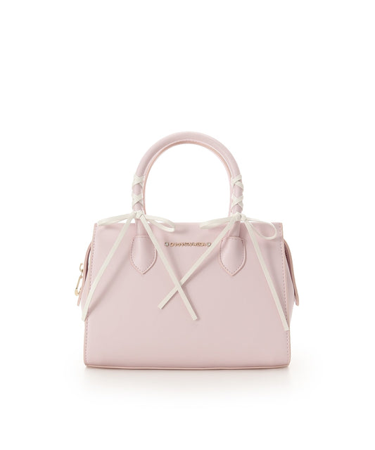 SAMANTHAVEGA Balletcore Lace-Up Handbag  Korean Trend-Inspired 2-Way Bag