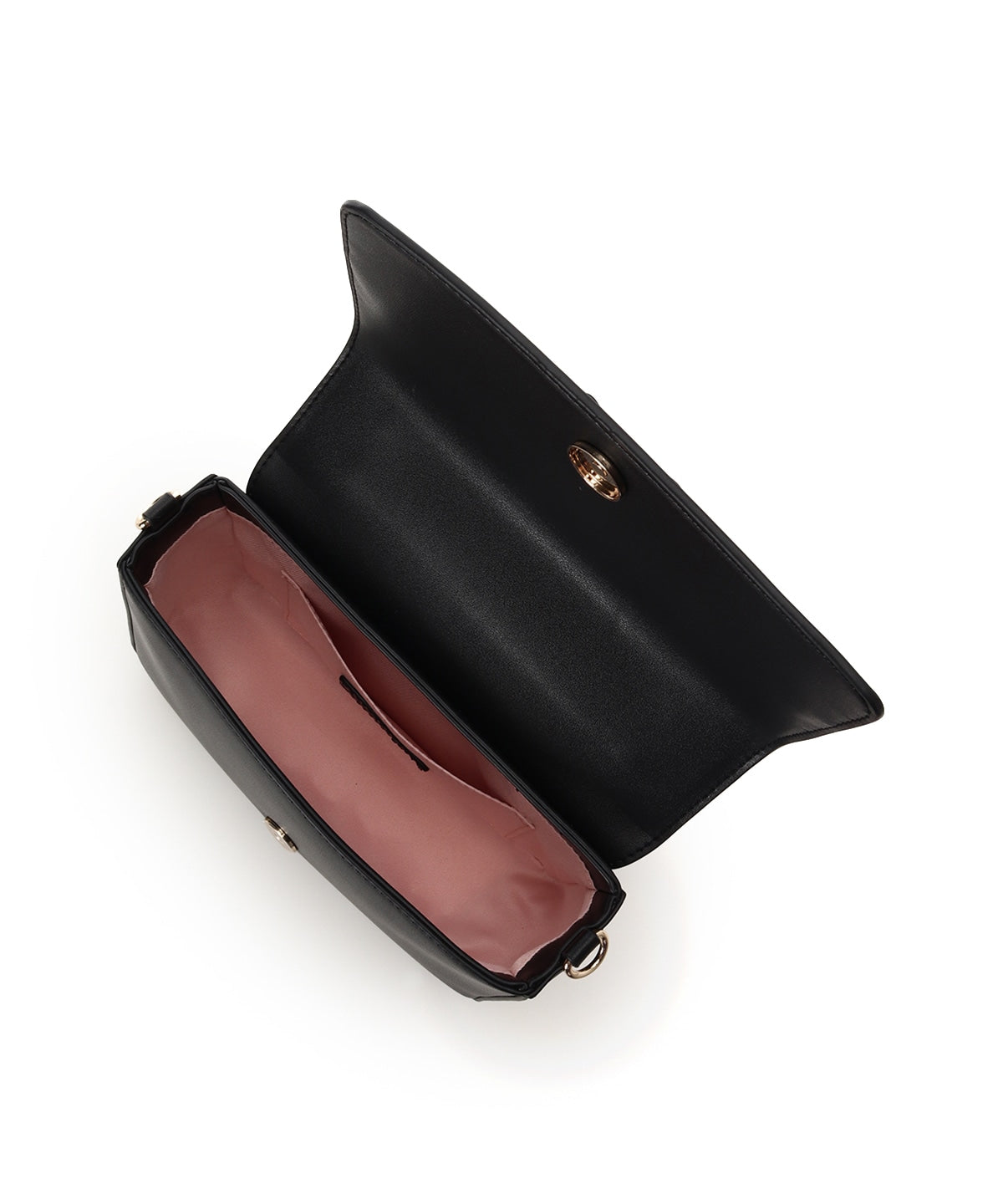 SAMANTHAVEGA Barrette Ribbon Shoulder Bag | 2-Way Compact Elegance