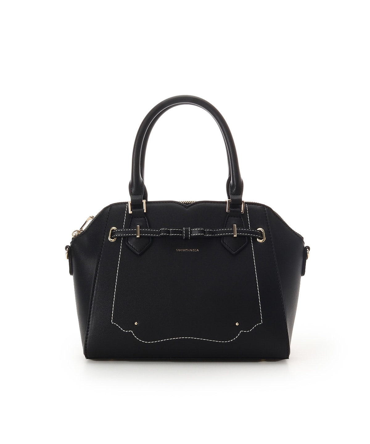 SAMANTHAVEGA Barrette Ribbon Handbag  Elegant Bow Accent Shoulder & Tote Bag
