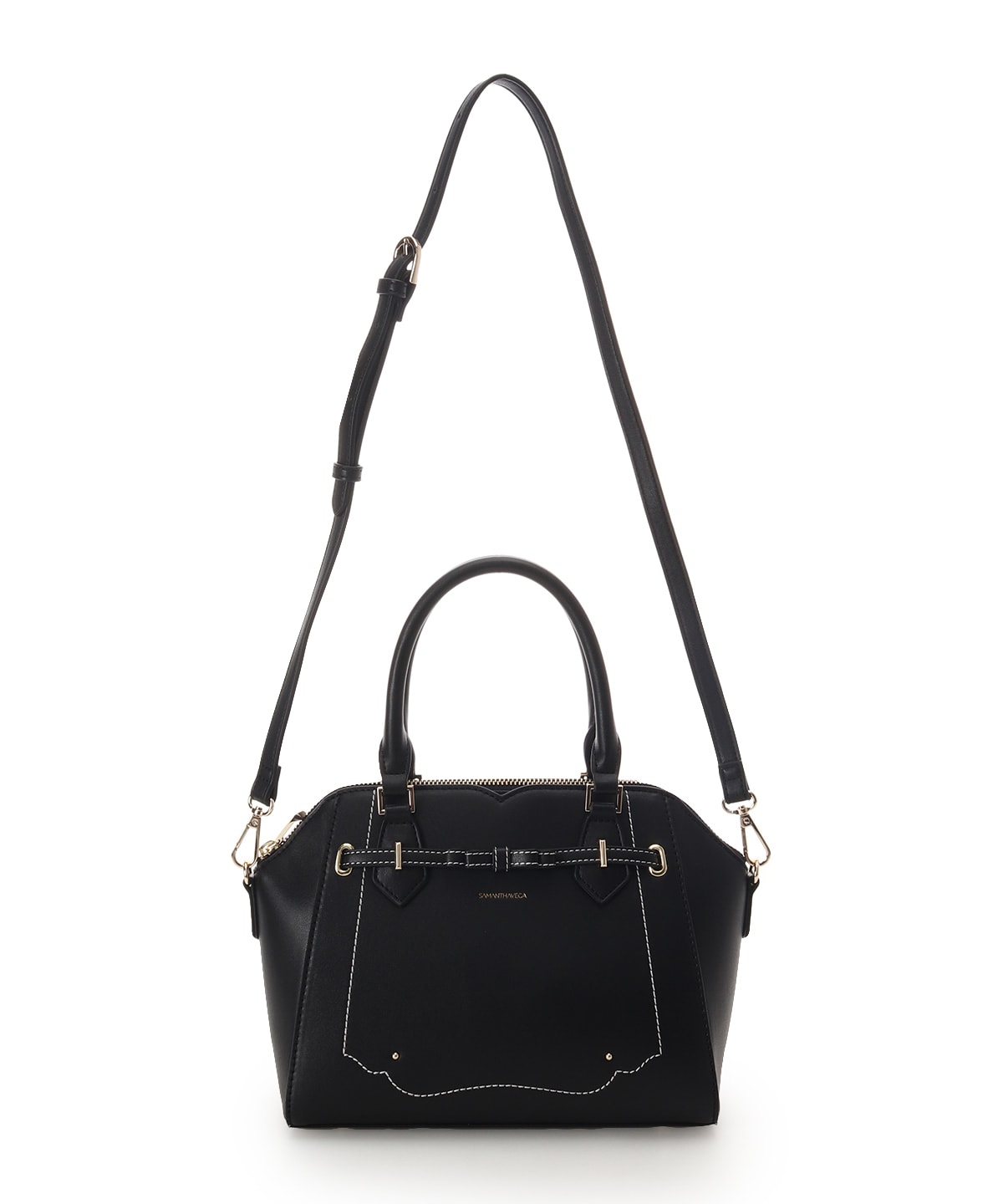 SAMANTHAVEGA Barrette Ribbon Handbag  Elegant Bow Accent Shoulder & Tote Bag
