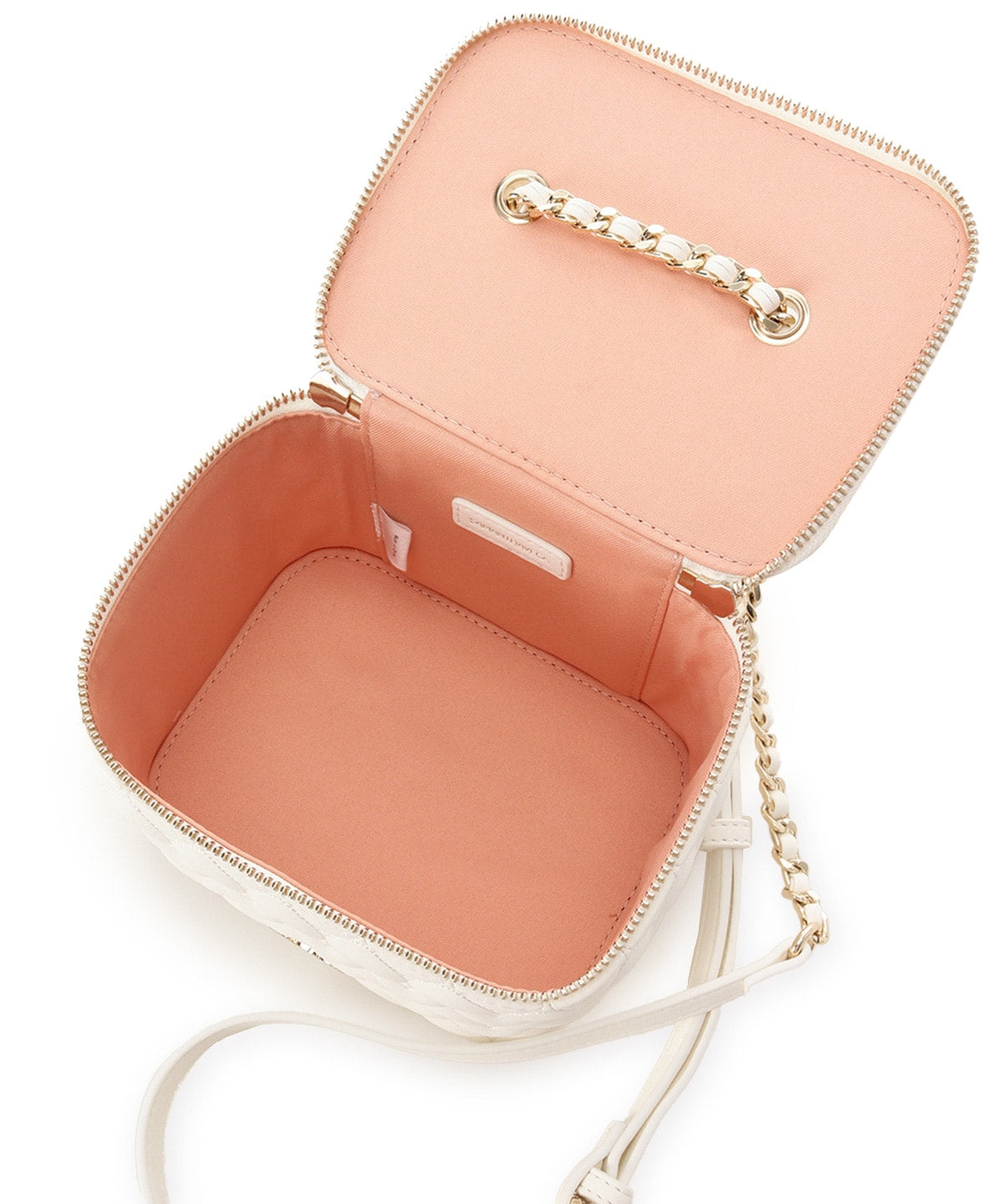 SAMANTHAVEGA Eternal Heart Quilted Vanity Bag  Trendy Crossbody with Cute Puffy Hearts
