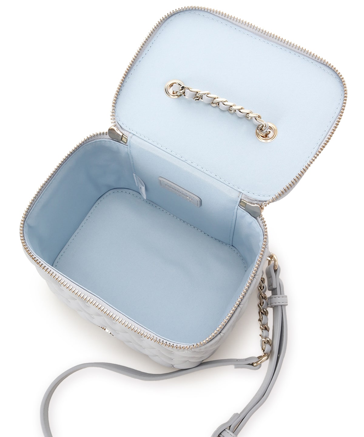 SAMANTHAVEGA Eternal Heart Quilted Vanity Bag  Trendy Crossbody with Cute Puffy Hearts
