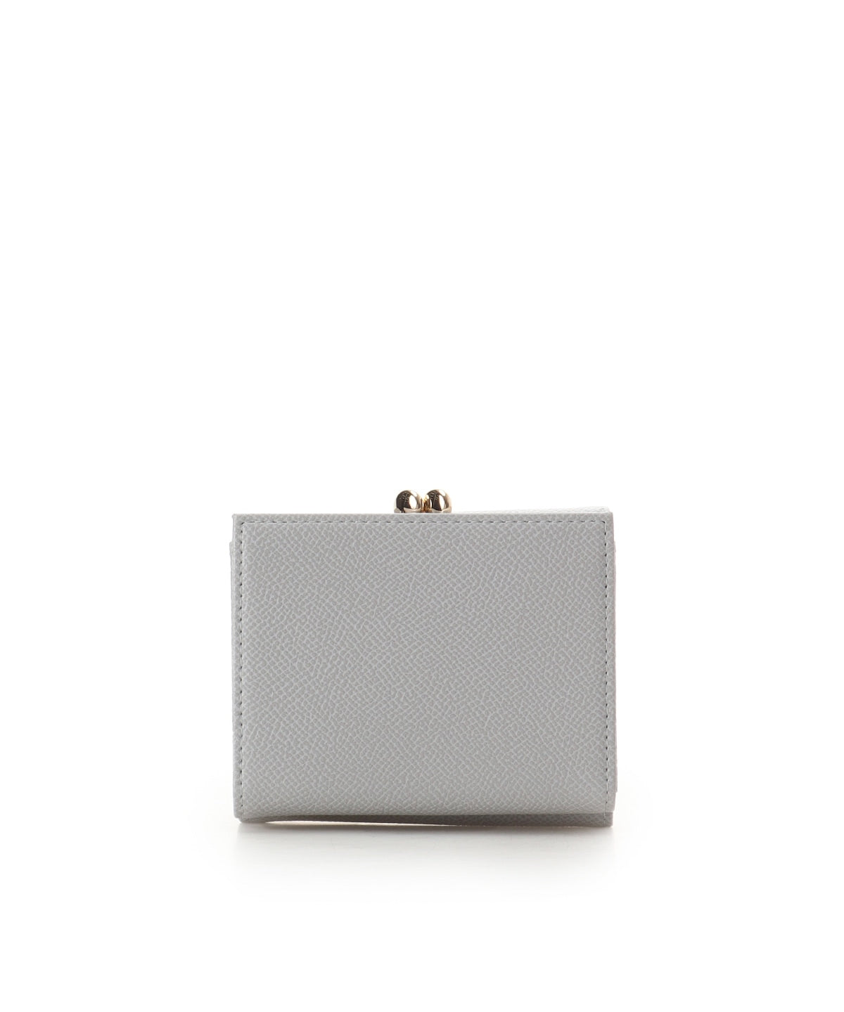 SAMANTHAVEGA Bicolor Accent Ribbon Folding Wallet | Cute & Compact with Stone Charm