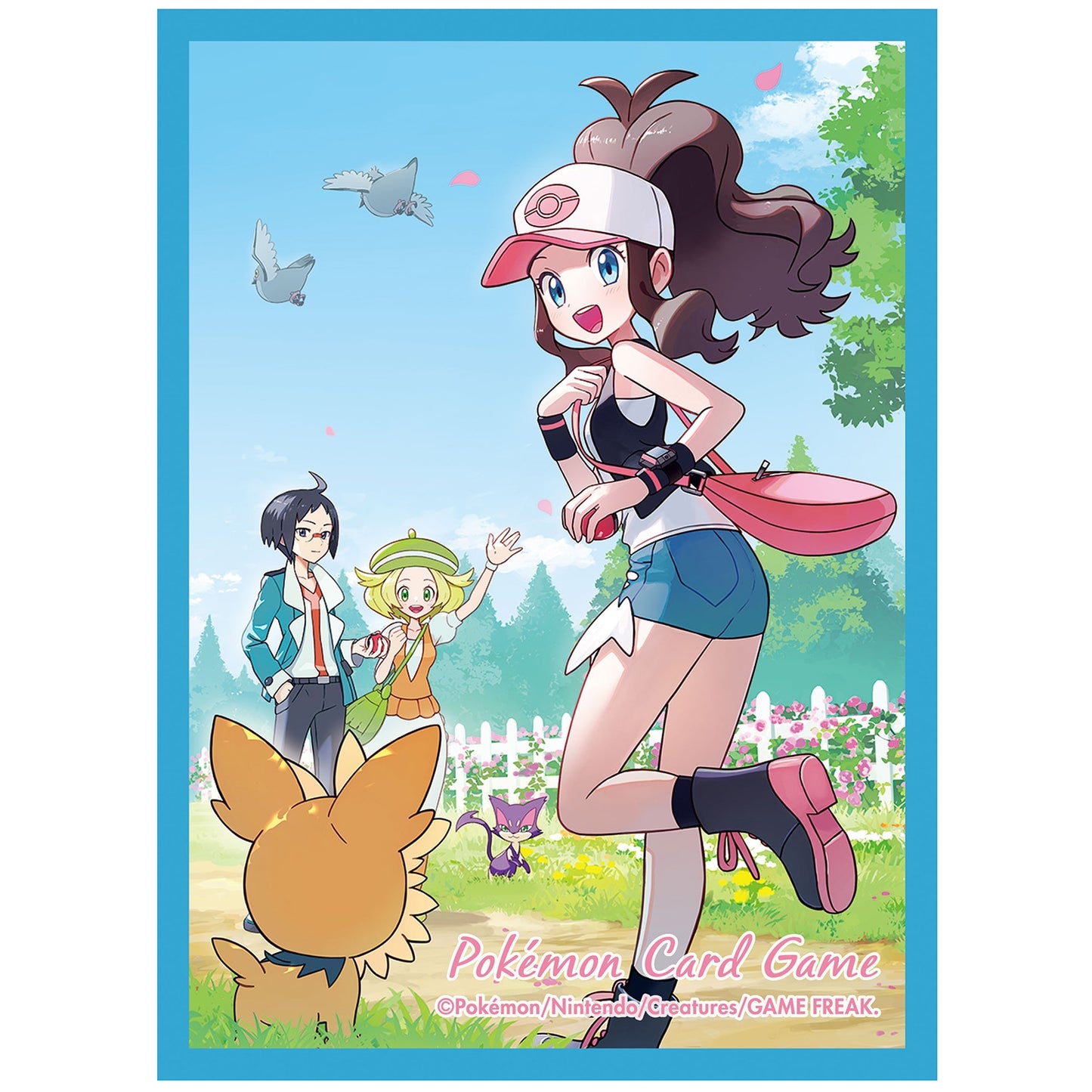Pokémon TCG Deck Shield “Touko (Hilda)” | 64-Sleeve Set | Protect Your Deck with the Unova Heroine