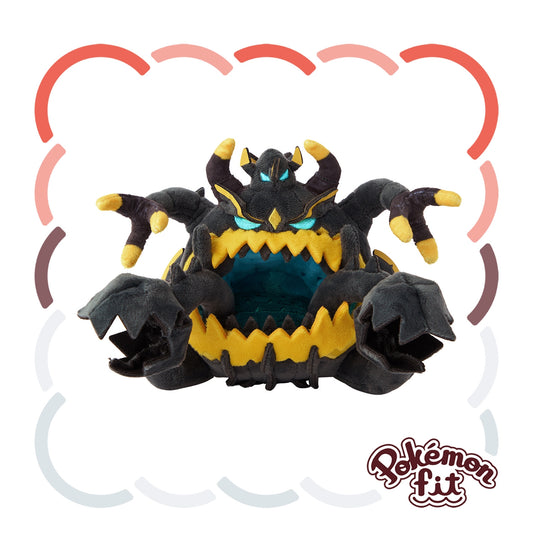 Pokémon Fit Guzzlord Plush – Alola Region Ultra Beast (Palm-Sized Collectible)