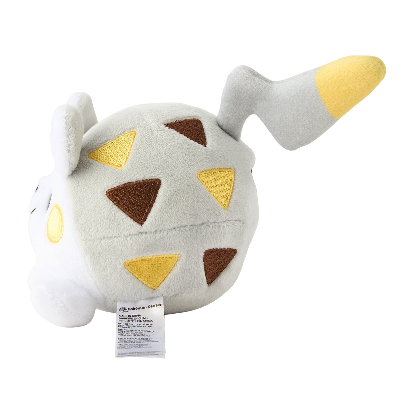 Pokémon Fit Togedemaru Plush – Electric-Type Cuteness from Alola (Palm-Sized Collectible)